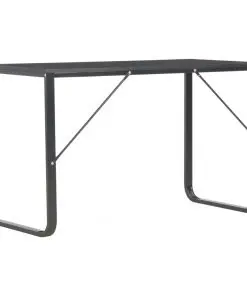 vidaXL Computer Desk Black 120x60x73 cm