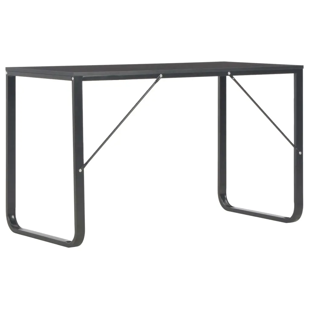 vidaXL Computer Desk Black 120x60x73 cm