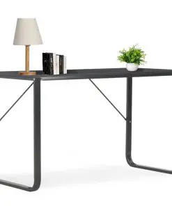 vidaXL Computer Desk Black 120x60x73 cm