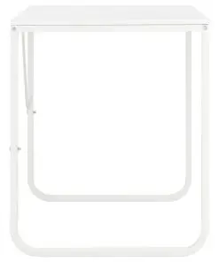 vidaXL Computer Desk White 120x60x73 cm