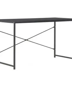 vidaXL Computer Desk Black 120x60x70 cm