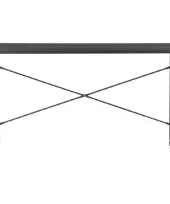 vidaXL Computer Desk Black 120x60x70 cm