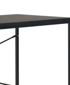 vidaXL Computer Desk Black 120x60x70 cm