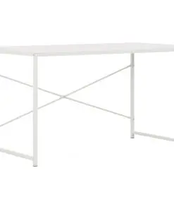 vidaXL Computer Desk White 120x60x70 cm