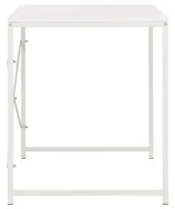 vidaXL Computer Desk White 120x60x70 cm