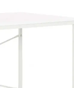 vidaXL Computer Desk White 120x60x70 cm