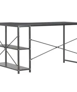 vidaXL Computer Desk Black 120x72x70 cm