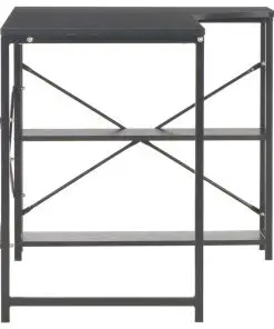 vidaXL Computer Desk Black 120x72x70 cm