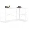 vidaXL Computer Desk White 120x72x70 cm