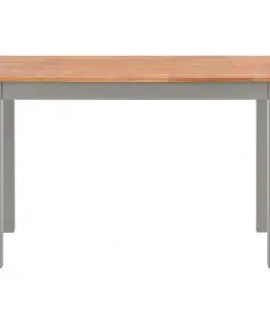 vidaXL 5 Piece Dining Set Solid Oak Wood