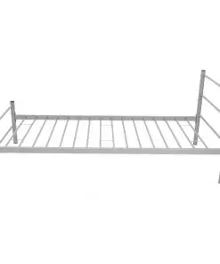 vidaXL Bed Frame with Memory Foam Mattress King Single Size