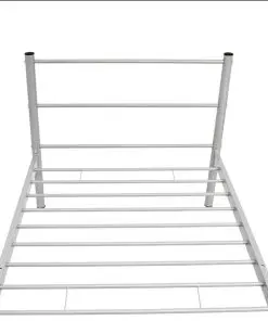 vidaXL Bed Frame with Memory Foam Mattress King Single Size