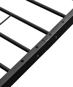 vidaXL Bed Frame with Memory Foam Mattress King Single Size