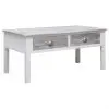 vidaXL Coffee Table Grey 100x50x45 cm Wood vidaXL Coffee Table Grey 100x50x45 cm Wood