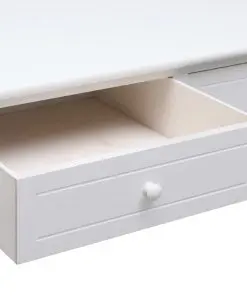 vidaXL Coffee Table White 100x50x45 cm Wood