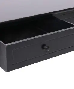 vidaXL Coffee Table Black 100x50x45 cm Wood