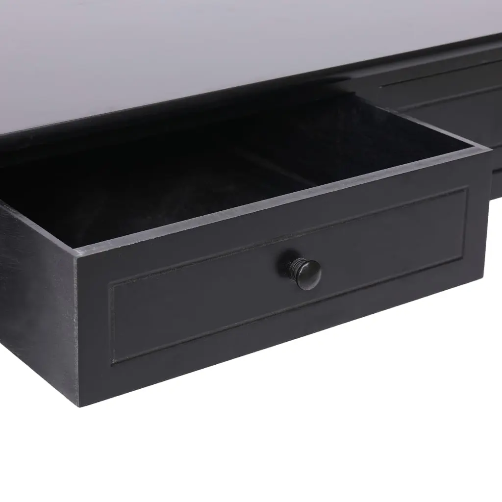 vidaXL Coffee Table Black 100x50x45 cm Wood