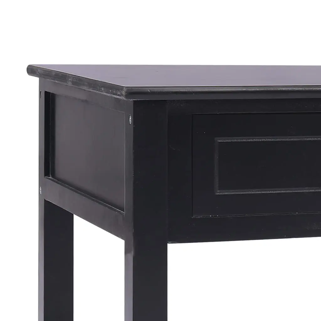vidaXL Coffee Table Black 100x50x45 cm Wood
