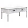 vidaXL Coffee Table Antique White 100x50x45 cm Wood