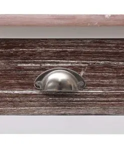 vidaXL Console Table Brown 90x30x77 cm Wood