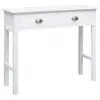 vidaXL Console Table White 90x30x77 cm Wood