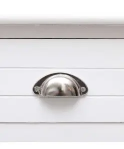 vidaXL Console Table White 90x30x77 cm Wood