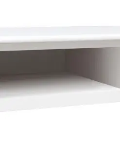 vidaXL Writing Desk White 110x45x76 cm Wood