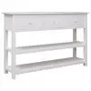 vidaXL Sideboard White 115x30x76 cm Wood