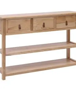 vidaXL Sideboard Natural 115x30x76 cm Wood