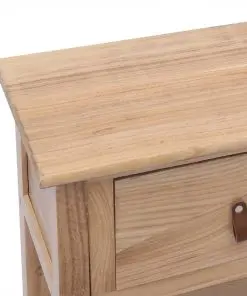 vidaXL Sideboard Natural 115x30x76 cm Wood