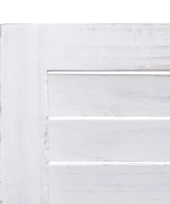 vidaXL 5-Panel Room Divider White 175×165 cm Wood