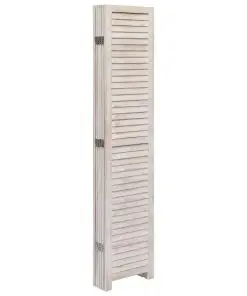 vidaXL 6-Panel Room Divider 210×165 cm Wood