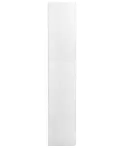 vidaXL Storage Cabinet High Gloss White 80×35.5×180 cm Chipboard