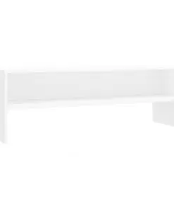 vidaXL TV Cabinet White 120x40x40 cm Chipboard