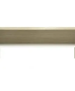 vidaXL TV Cabinet White and Sonoma Oak 100x40x40 cm Chipboard