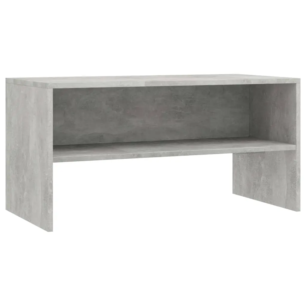 vidaXL TV Cabinet Concrete Grey 80x40x40 cm Chipboard