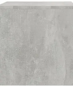 vidaXL TV Cabinet Concrete Grey 80x40x40 cm Chipboard