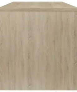 vidaXL Coffee Table Sonoma Oak 100x40x40 cm Chipboard