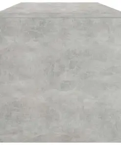 vidaXL Coffee Table Concrete Grey 100x40x40 cm Chipboard