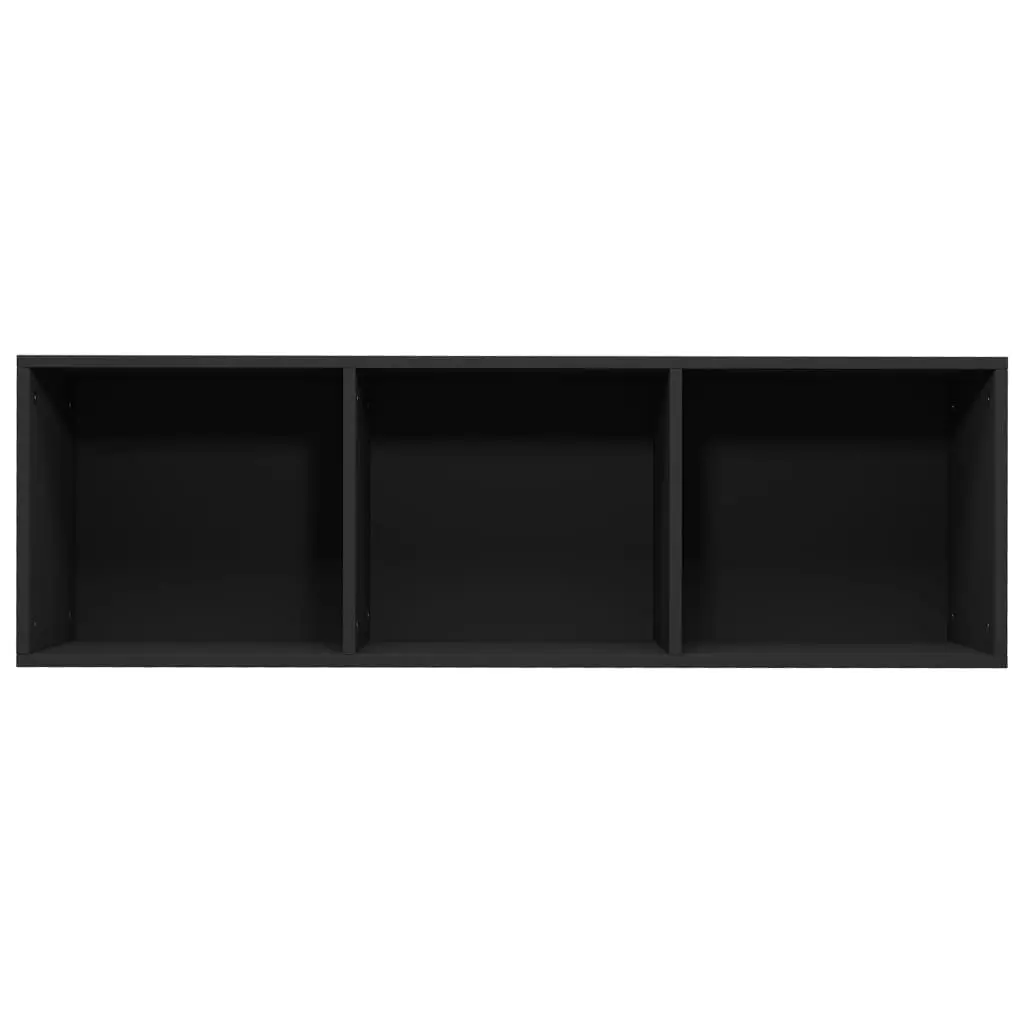 vidaXL Book Cabinet/TV Cabinet Black 36x30x114 cm Chipboard