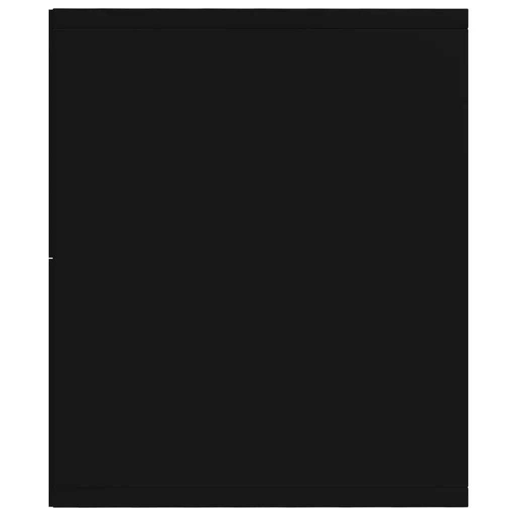 vidaXL Book Cabinet/TV Cabinet Black 36x30x114 cm Chipboard