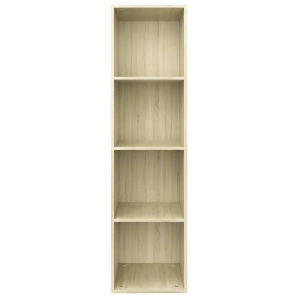 vidaXL Book Cabinet/TV Cabinet Sonoma Oak 36x30x143 cm Chipboard
