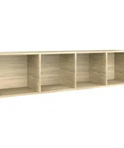 vidaXL Book Cabinet/TV Cabinet Sonoma Oak 36x30x143 cm Chipboard