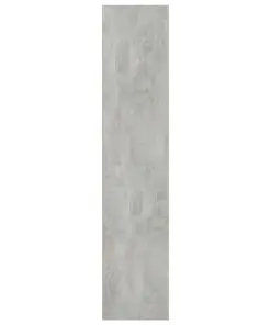 vidaXL Book Cabinet/TV Cabinet Concrete Grey 36x30x143 cm Chipboard
