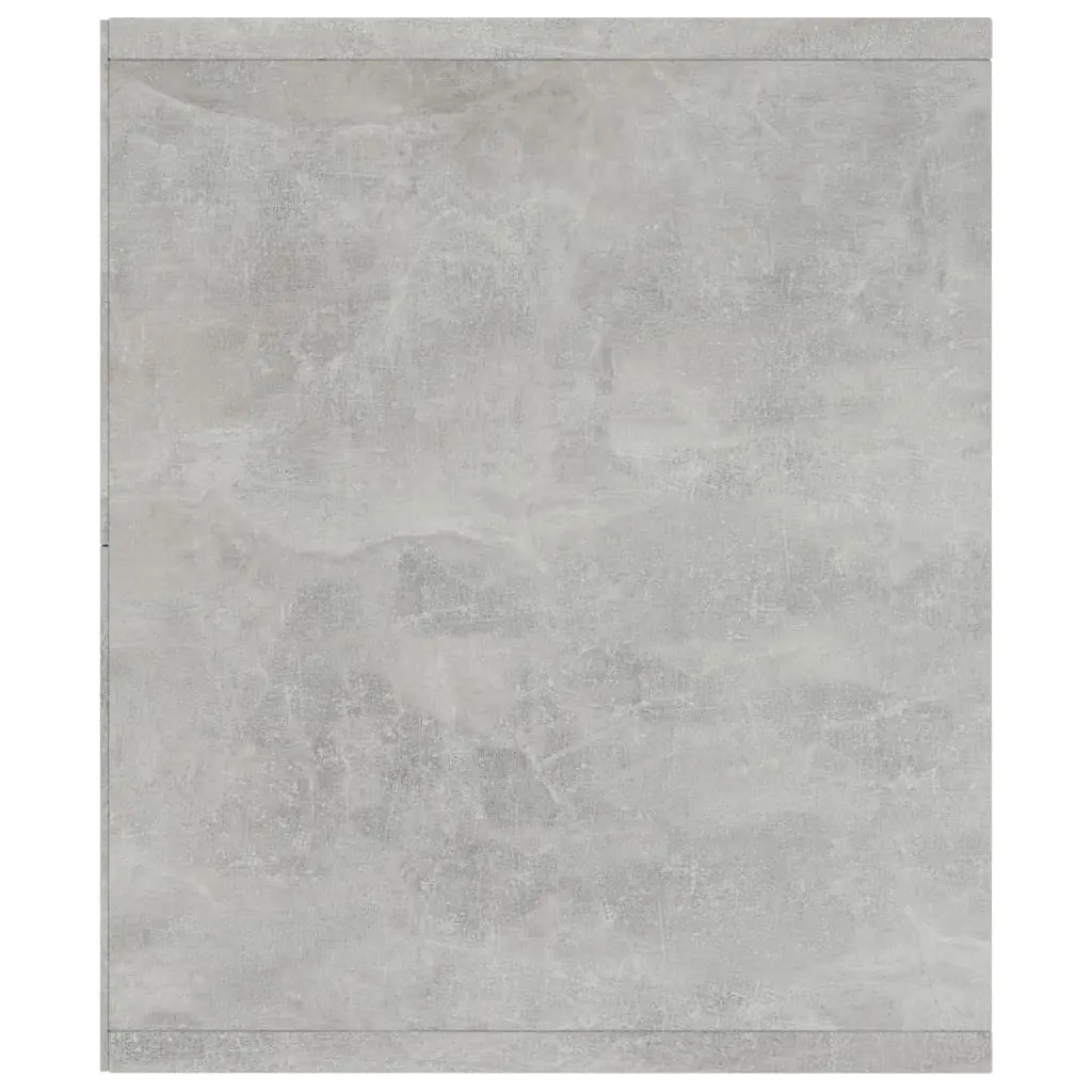vidaXL Book Cabinet/TV Cabinet Concrete Grey 36x30x143 cm Chipboard