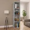 vidaXL Book Cabinet/TV Cabinet Concrete Grey 36x30x143 cm Chipboard vidaXL Book Cabinet/TV Cabinet Concrete Grey 36x30x143 cm Chipboard