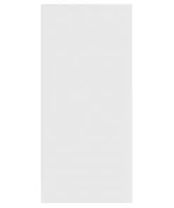 vidaXL Book Cabinet/Sideboard White 66x30x130 cm Chipboard