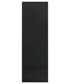 vidaXL Book Cabinet/Sideboard High Gloss Black 45x25x80 cm Chipboard