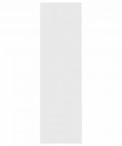 vidaXL Book Cabinet White 97.5×29.5×100 cm Chipboard