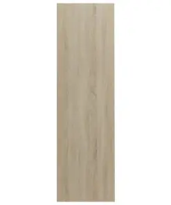 vidaXL Book Cabinet Sonoma Oak 97.5×29.5×100 cm Chipboard